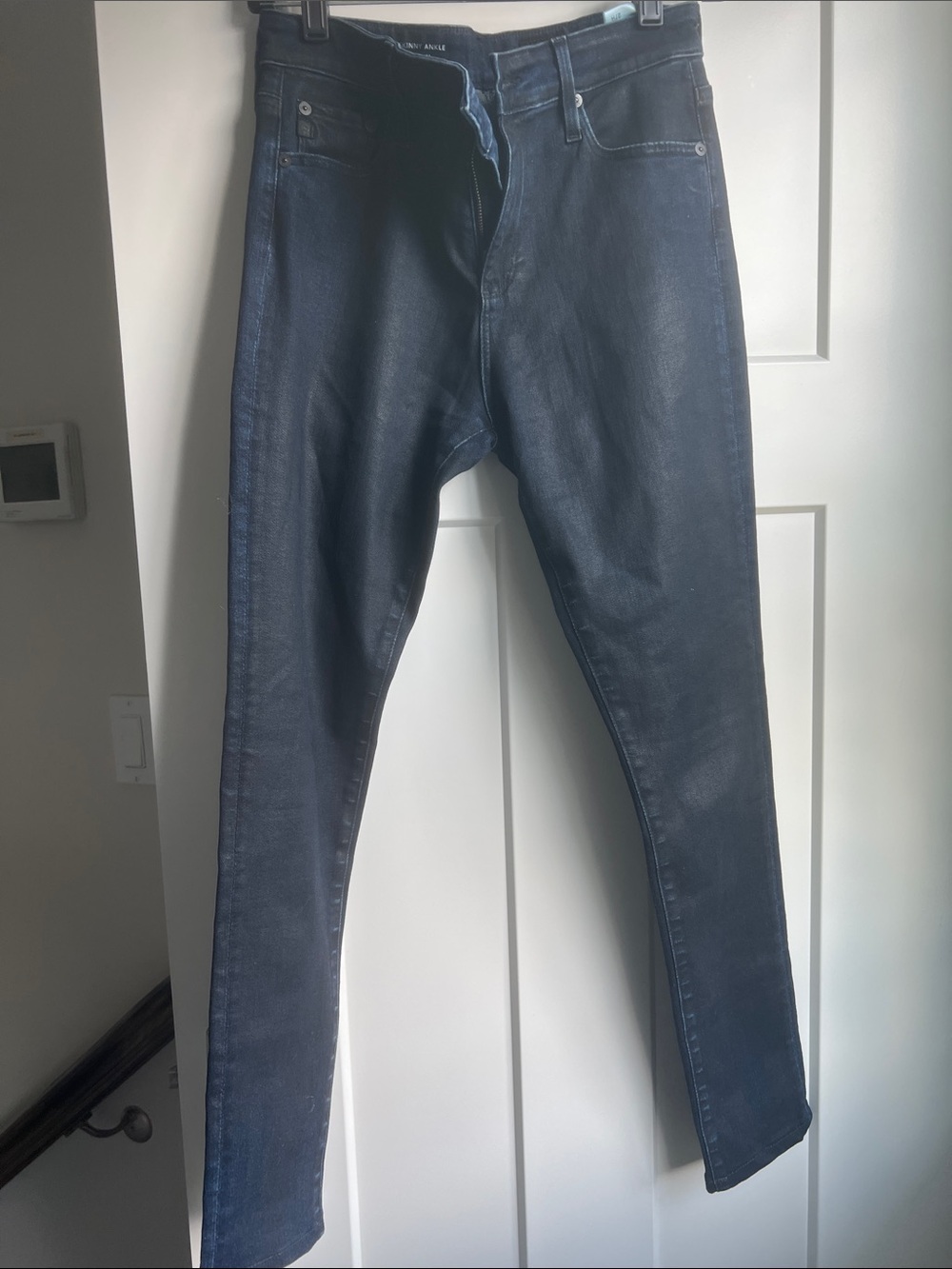 Ag Adriano Goldschmied Women's Skinny Jeans in Dark Indigo